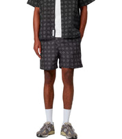CARHARTT WIP SLATER BLACK SWIM TRUNKS
