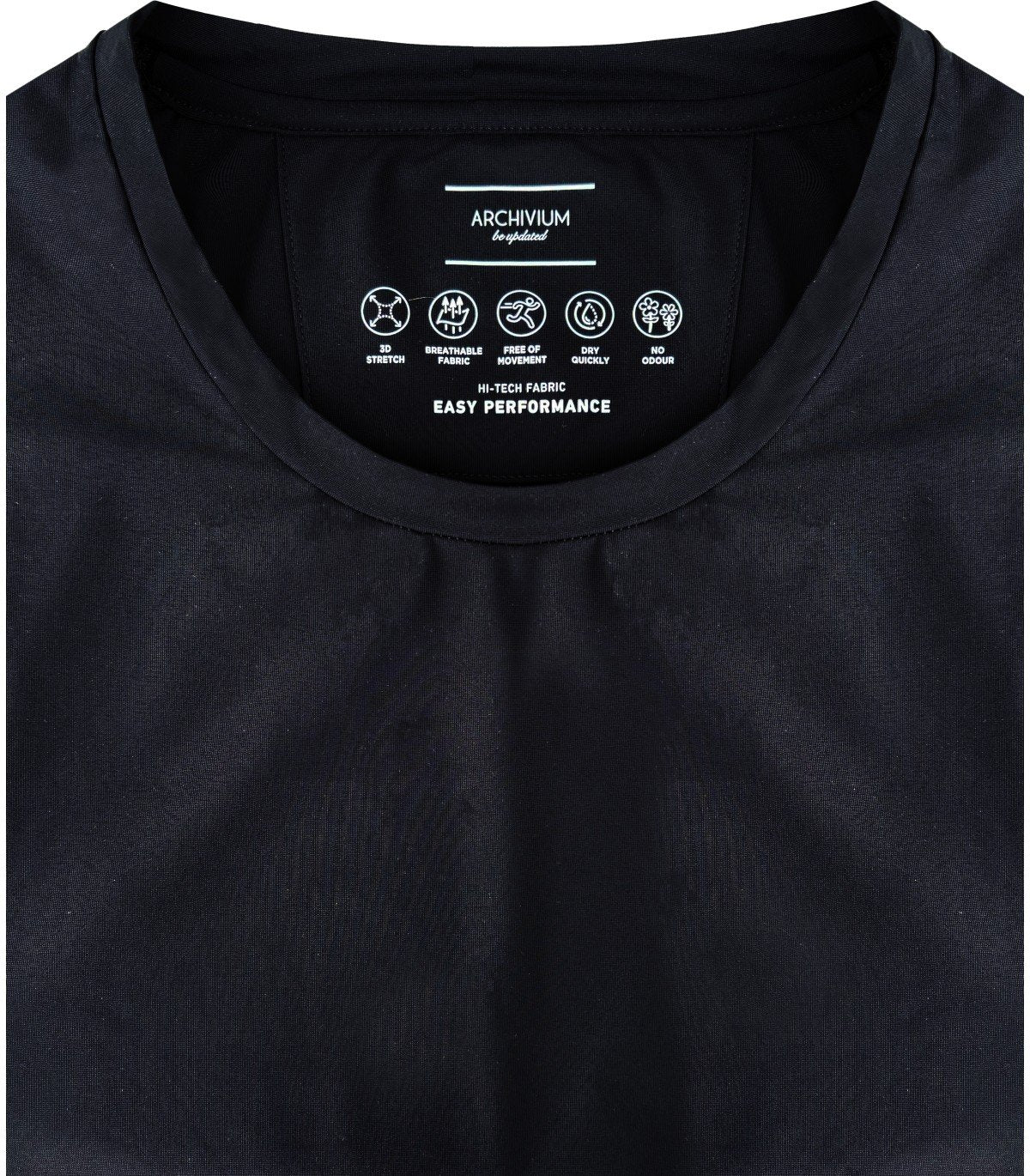 T-SHIRT TECNICA BLU ARCHIVIUM