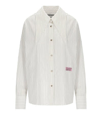 ESSENTIEL ANTWERP KACAO WHITE SHIRT - 38