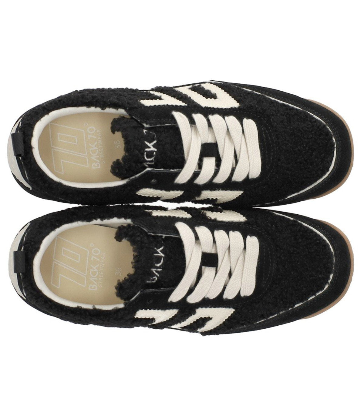 BACK70 JOGGER ZWART SNEAKER