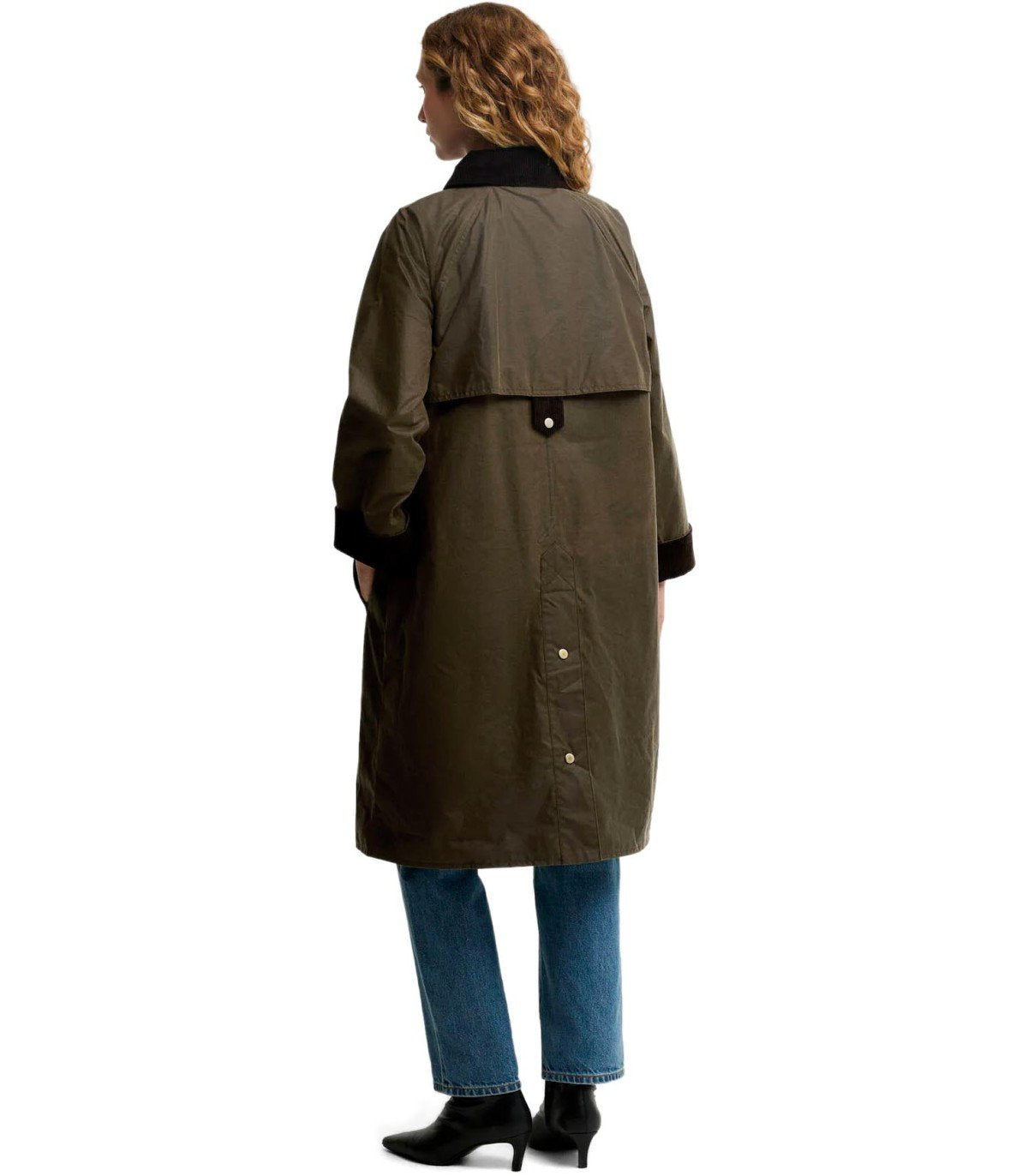 GIACCA KIRKLEES WAX VERDE BARBOUR