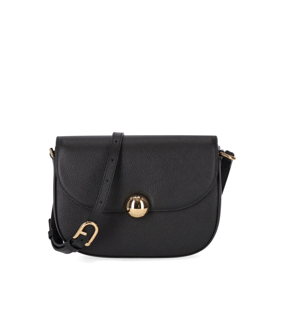 FURLA MOONLIGHT S BLACK CROSSBODY BAG