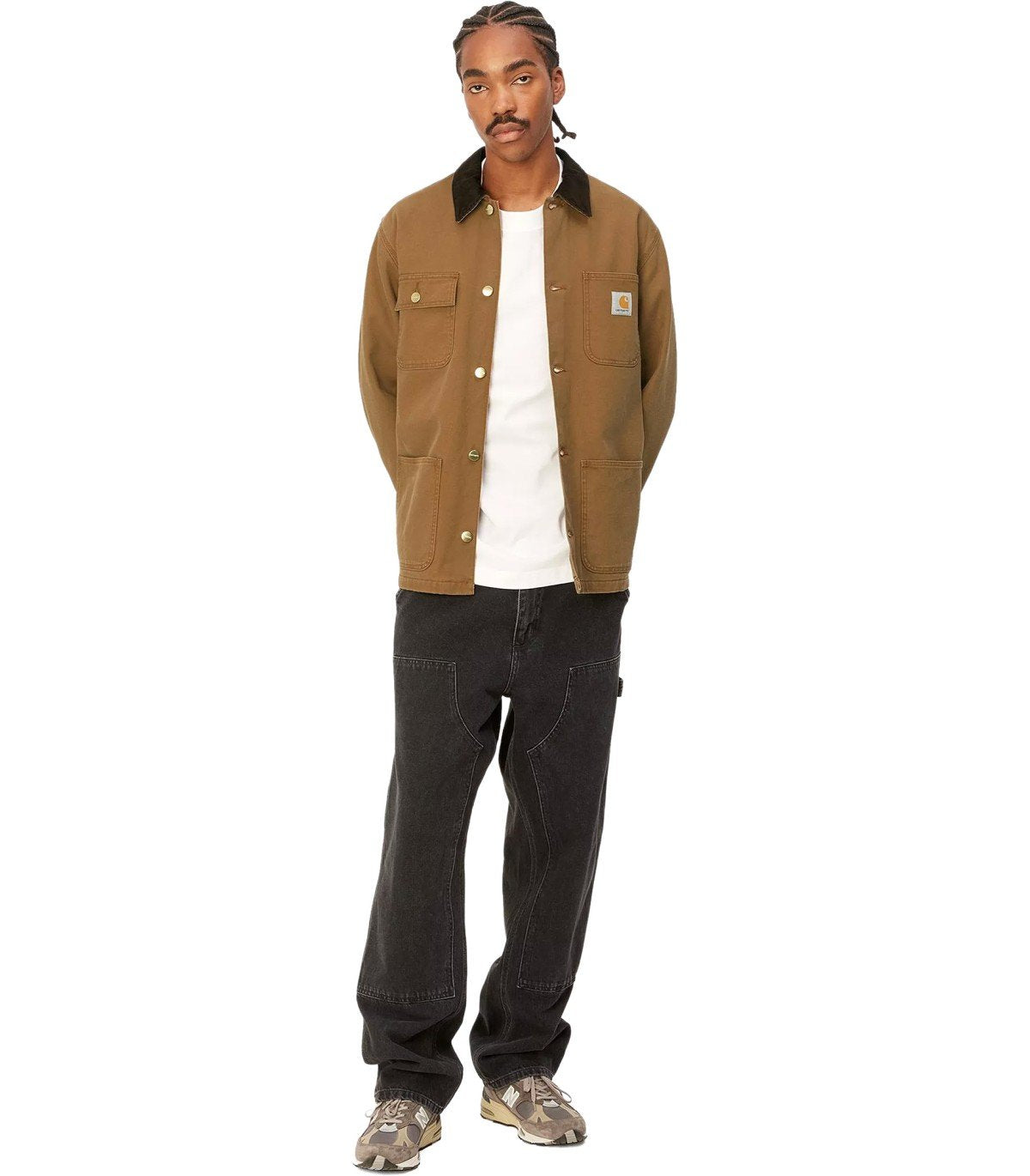 CARHARTT WIP MICHIGAN SUMMER HAMILTON BROWN JACKET