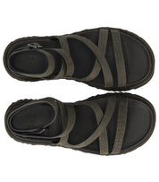 SANDALO GOLDENGAZE EMBOSSED ANKLE WRAP DENSE SMOKE UGG