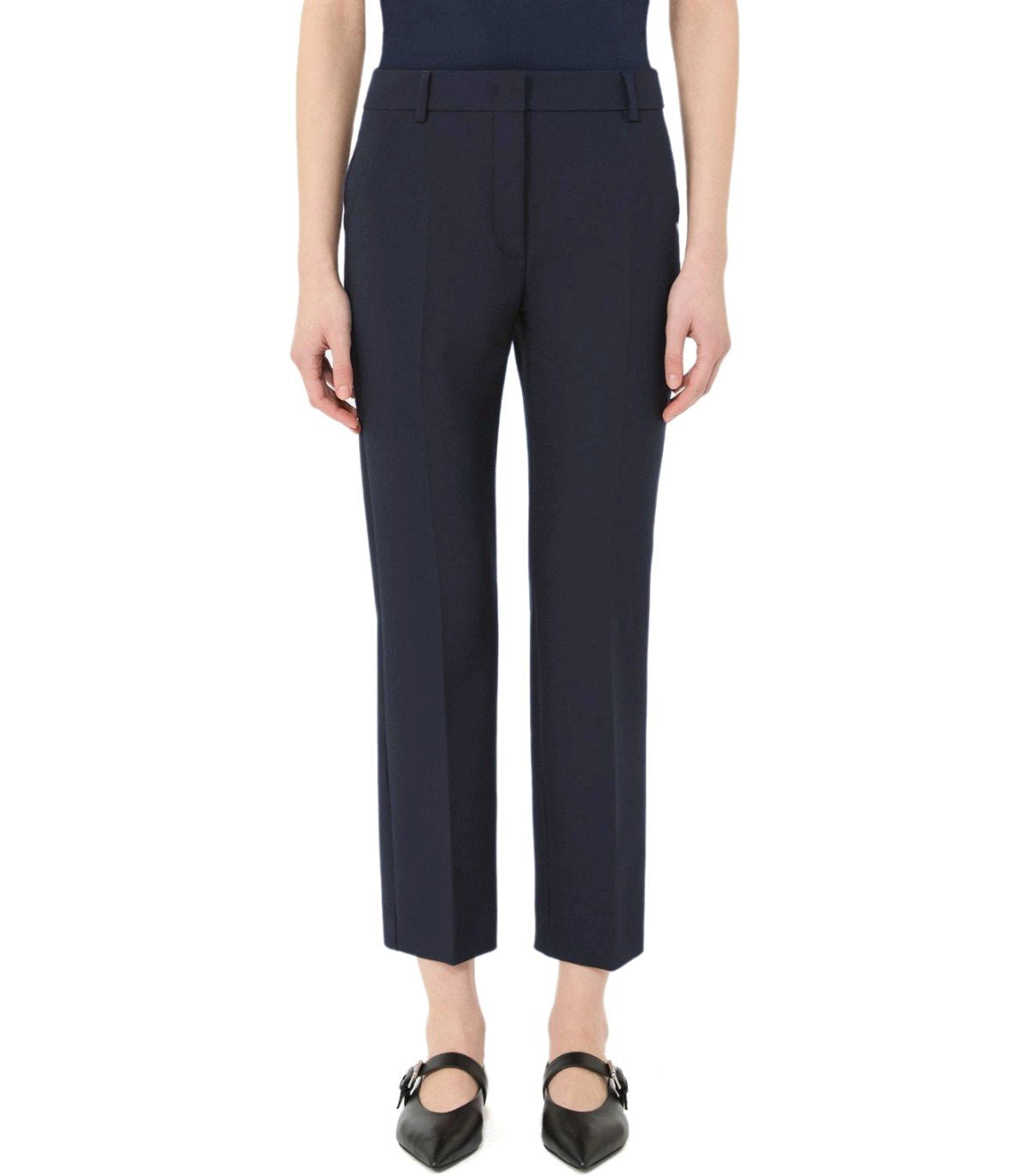 PANTALON RANA BLEU MAX MARA WEEKEND