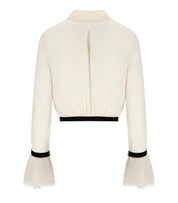 CAMISA CROP MILK ELISABETTA FRANCHI