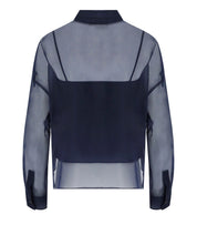 CAMICIA COLOMBA BLU MAX MARA WEEKEND