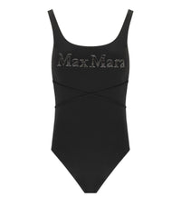 MAX MARA BEACHWEAR CARISMA B-KORBCHEN SCHWARZER BADEANZUG - II