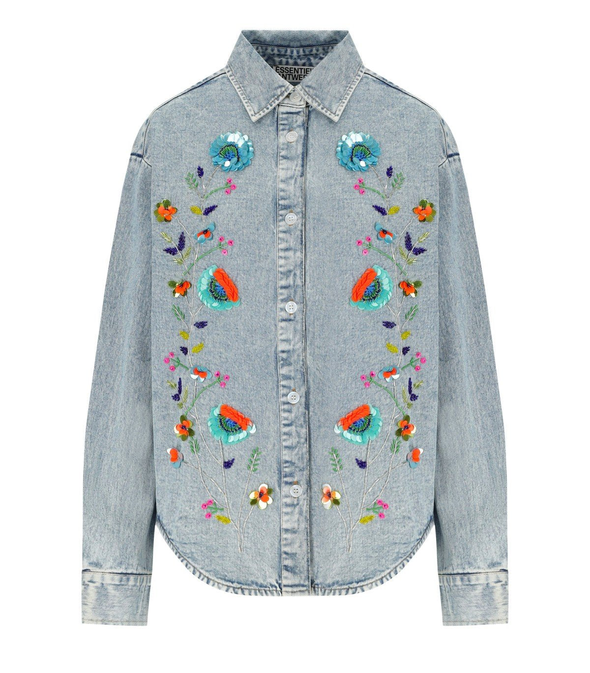 ESSENTIEL ANTWERP ICKSONVILLE DENIM SHIRT