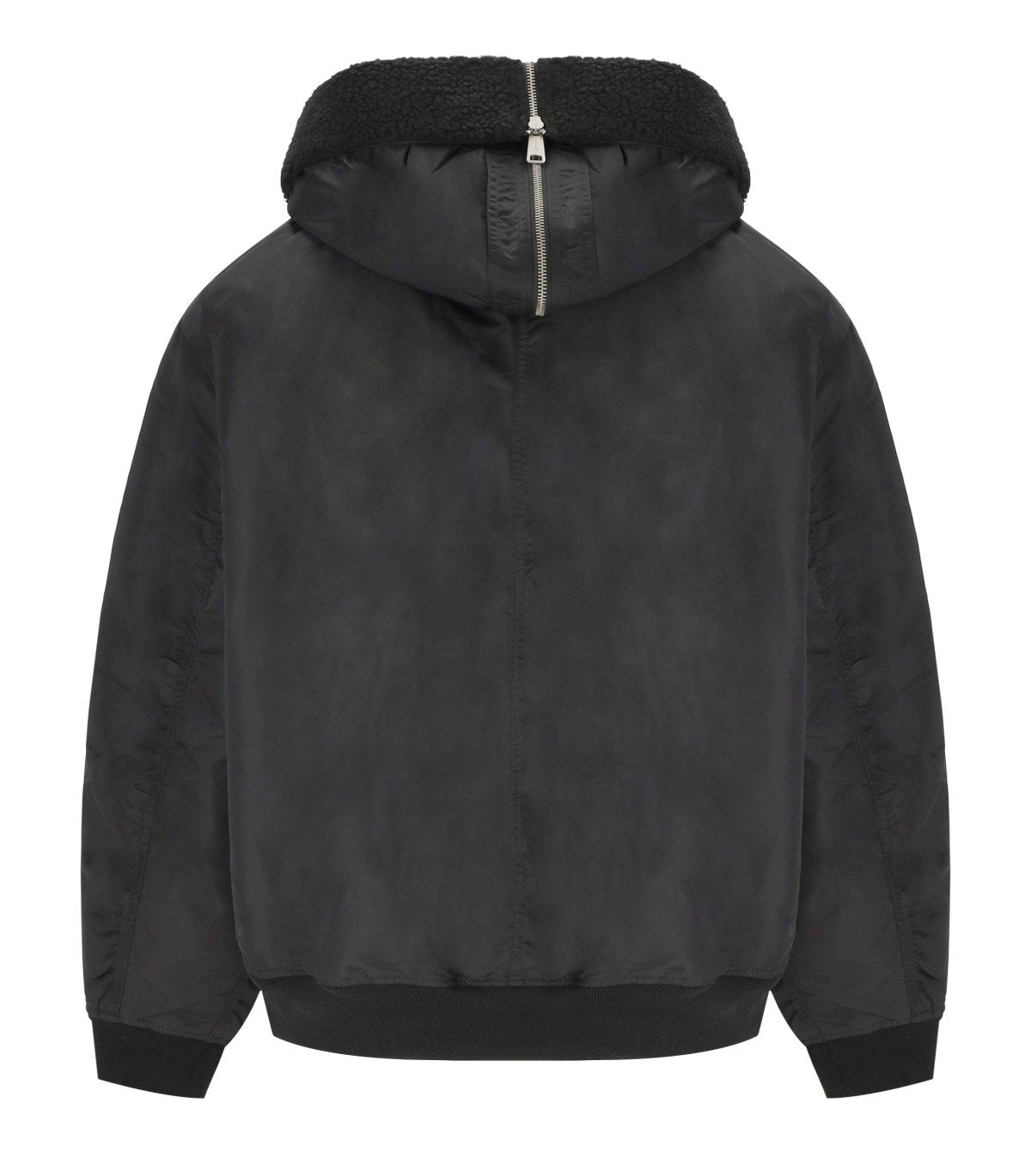 CARHARTT WIP OLTERO BLACK HOODED BOMBER JACKET