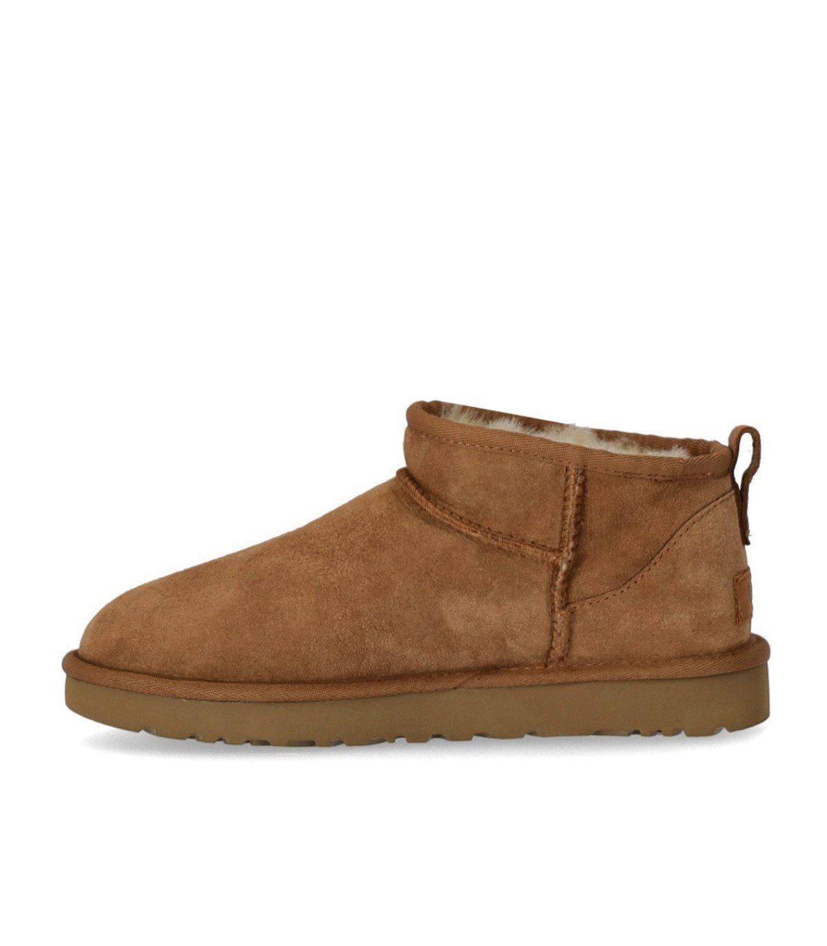 UGG CLASSIC ULTRA MINI CHESTNUT ENKELLAARS