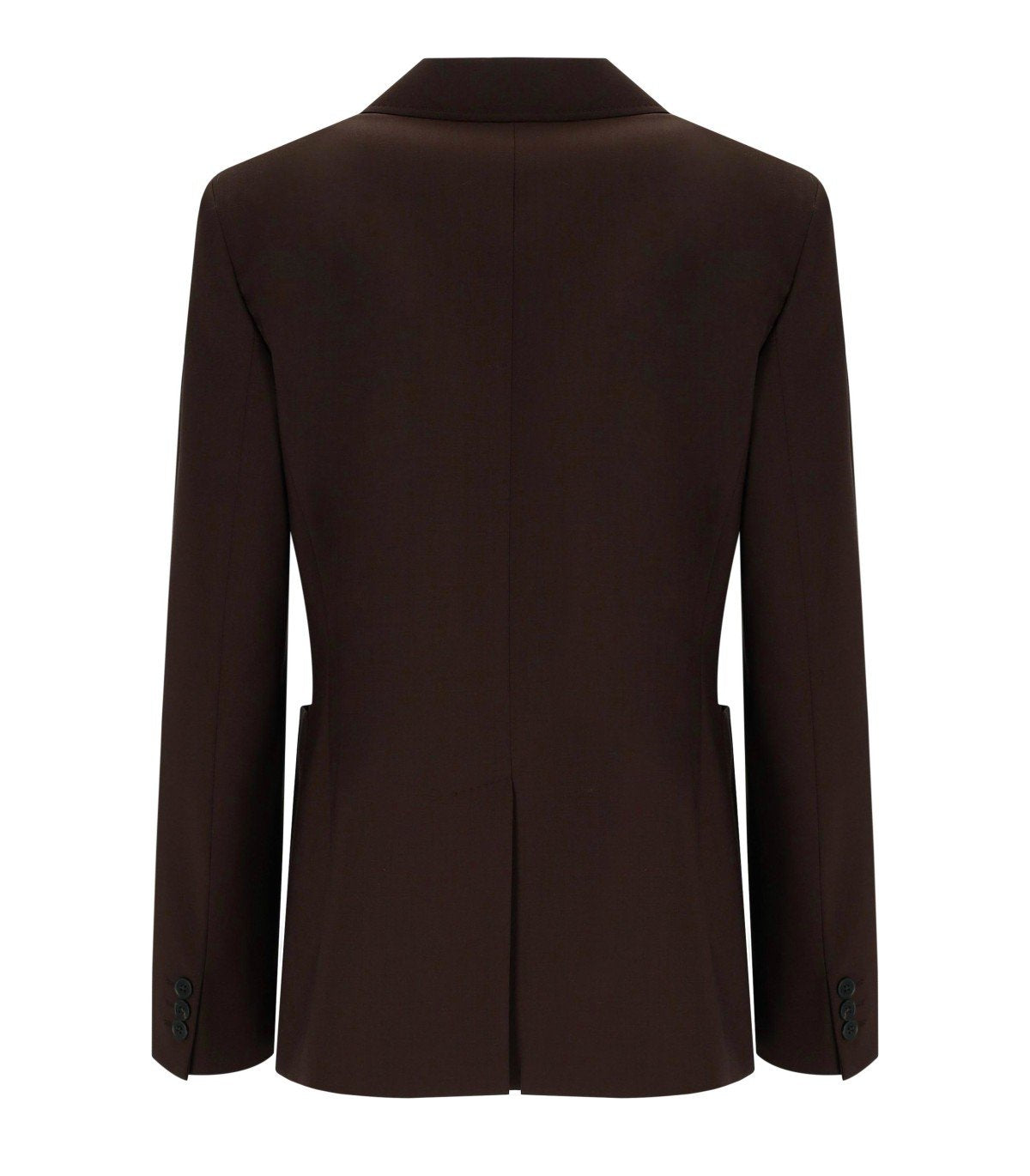 BLAZER ORNATI DOUBLE-BOUTONNAGE MARRON MAX MARA WEEKEND