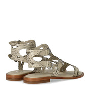 ASH PAPRIKA TALC FLAT SANDAL
