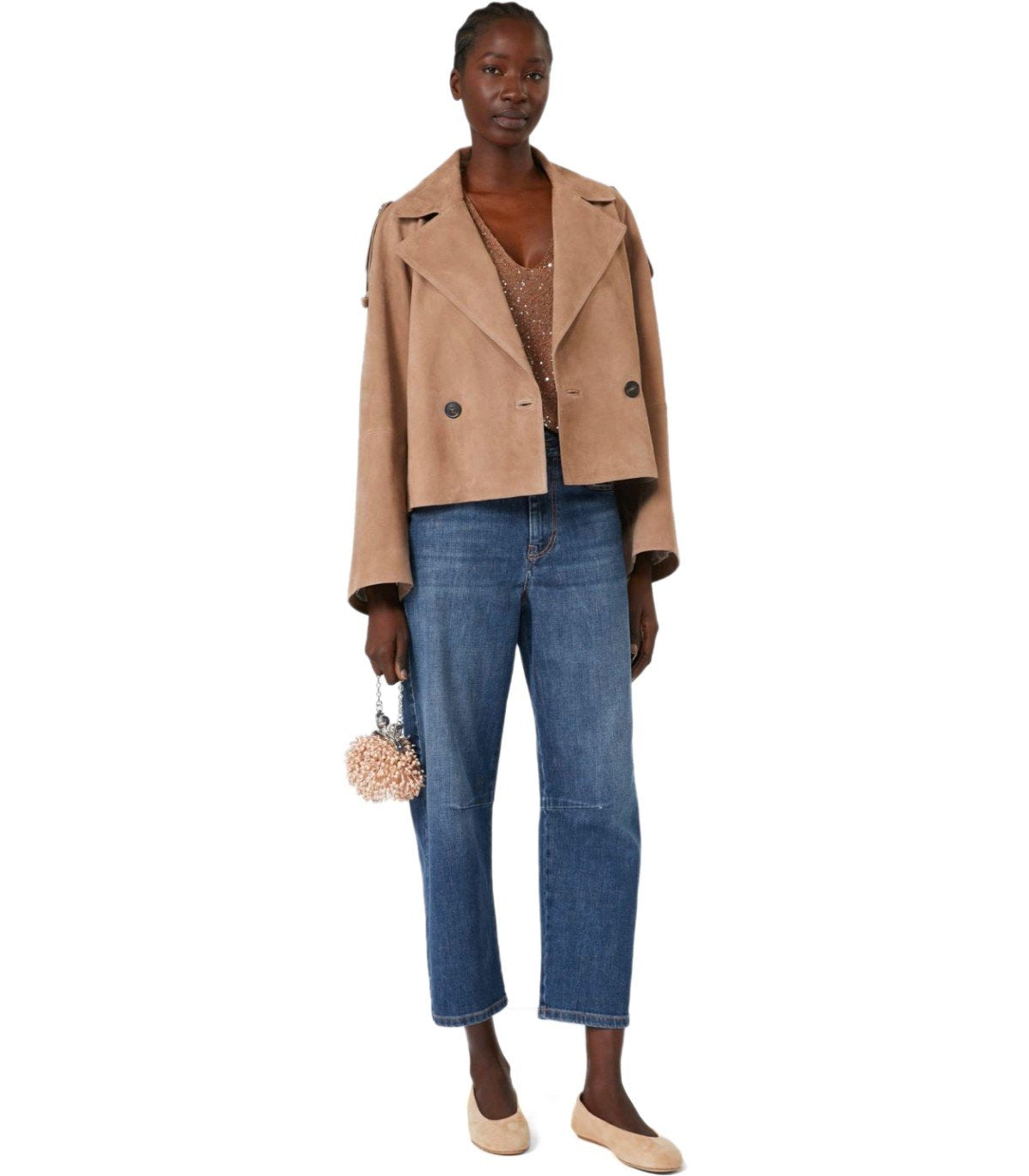 JEAN BARREL CAPRILE BLEU MAX MARA WEEKEND