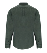 CAMICIA BRAD IN LINO VERDE MILITARE B-D BAGGIES