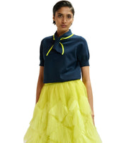 ESSENTIEL ANTWERP JONDA MARINEBLAUES POLOSHIRT