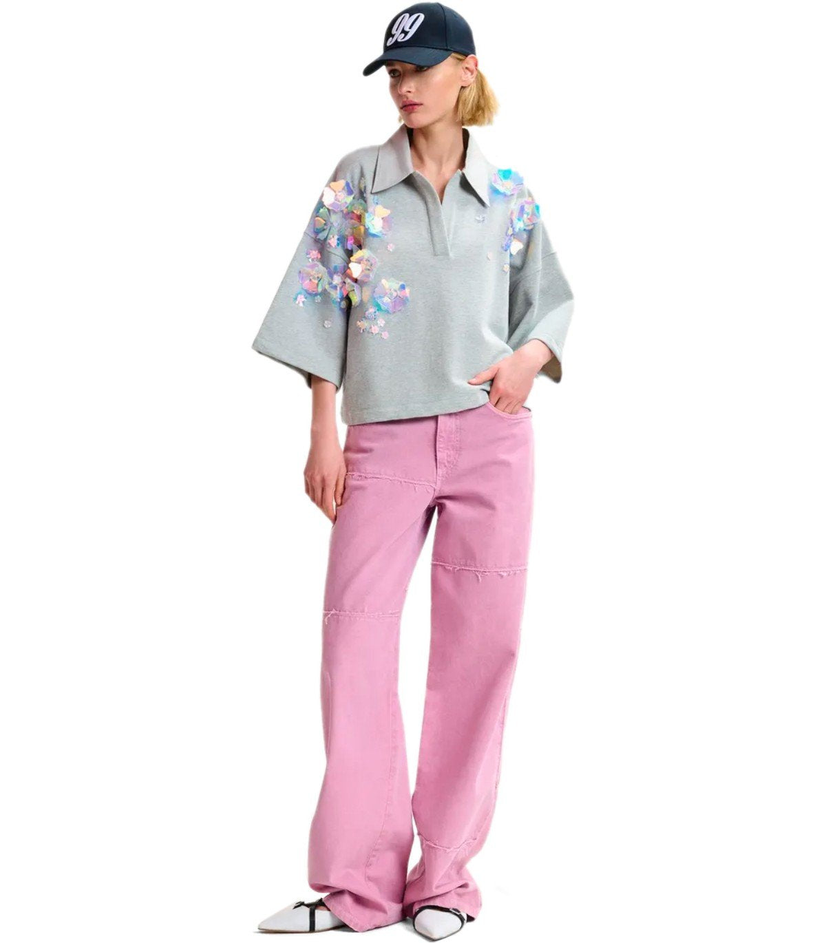 ESSENTIEL ANTWERP HARIVAL GREY STOP