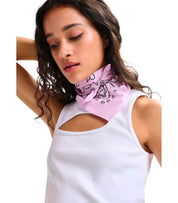 ESSENTIEL ANTWERP HANDANA LILAC FOULARD SCARF