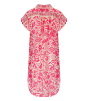 PAHIESA FORMENTERA FUCHSIA LONG SHIRT