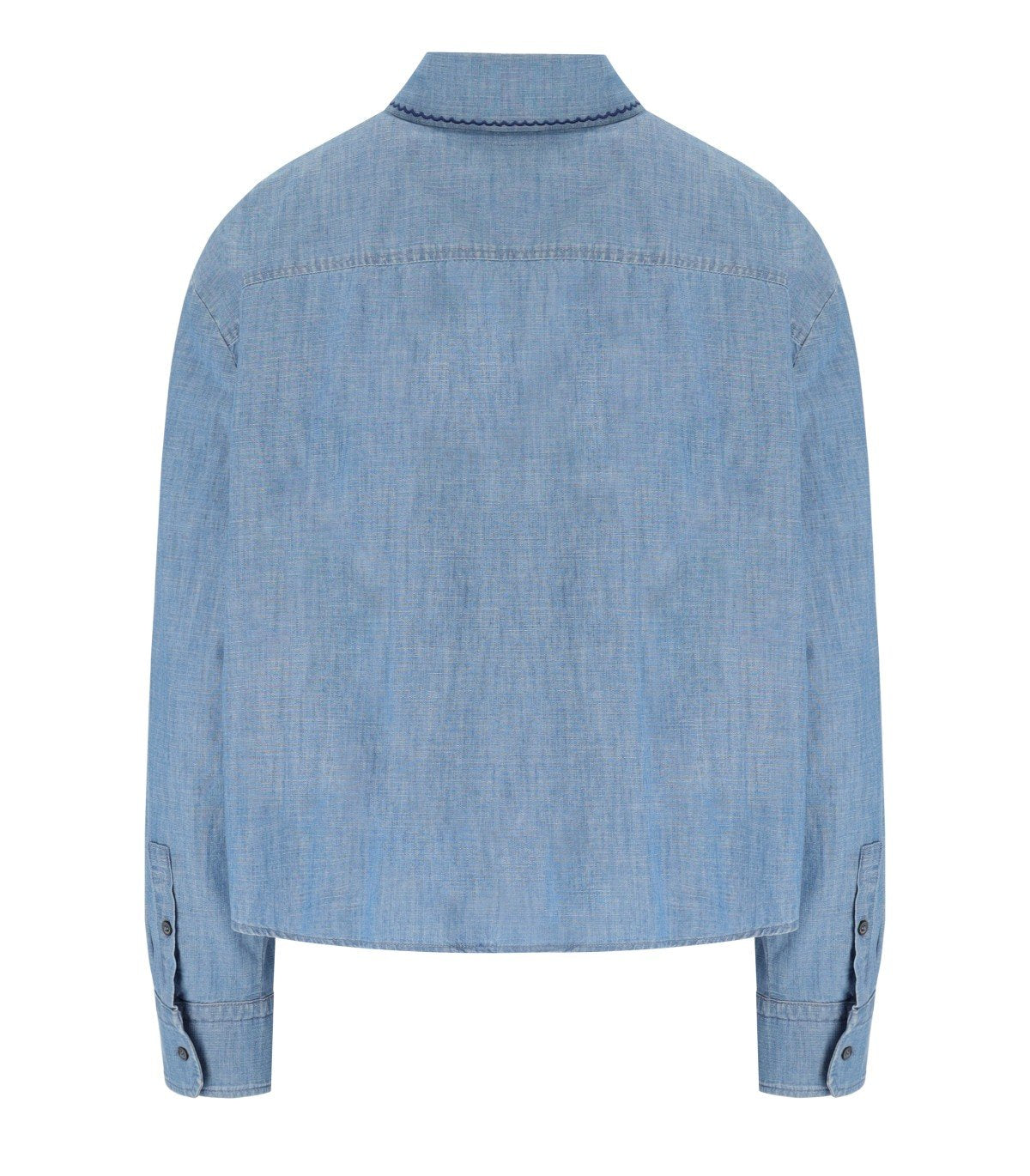 MAX MARA WEEKEND MUSETTE LIGHT BLUE SHIRT
