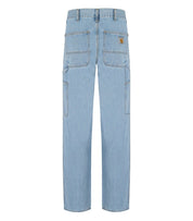 CARHARTT WIP SINGLE KNEE BLUE STONE BLEACHED JEANS