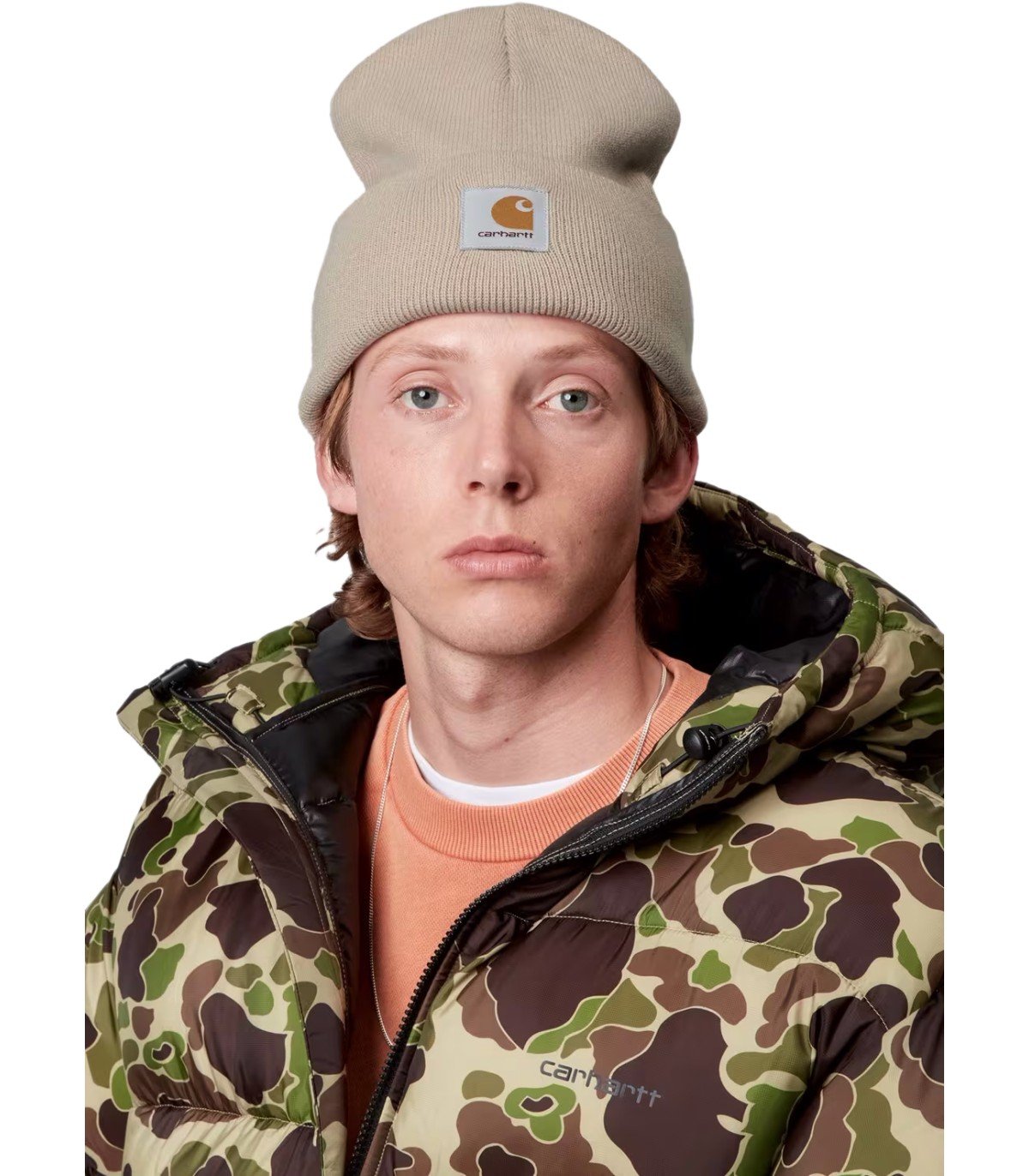 BONNET ACRYLIC WATCH FLEUR DE SEL CARHARTT WIP