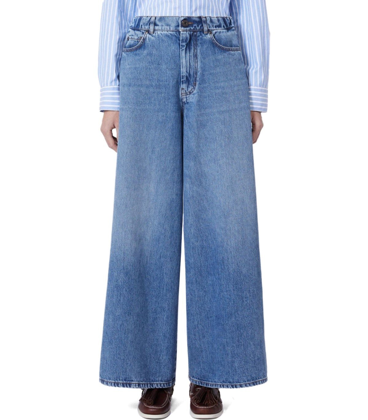 JEANS ABETE BLU MAX MARA WEEKEND