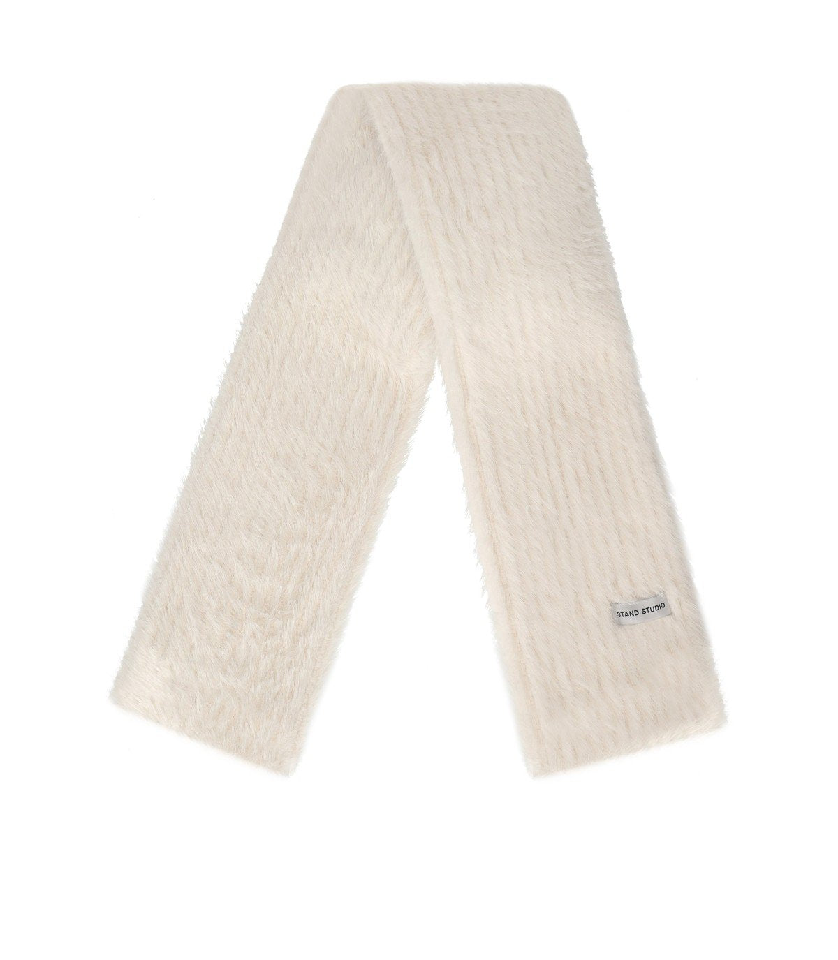 STAND STUDIO RAENA OFF-WHITE SCARF