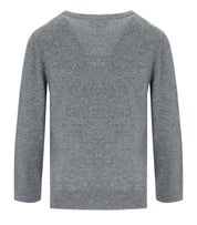GANNI GREY DIAMOND CARDIGAN