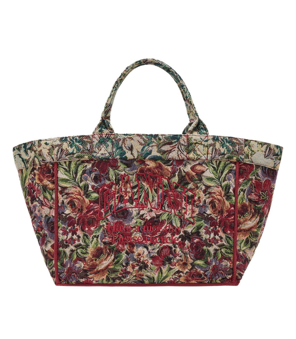BOLSO SHOPPING TAPESTRY XXL MULTICOLOR GANNI