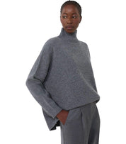 MAGLIONE LUPETTO BORGIA GRIGIO ANTRACITE MAX MARA WEEKEND