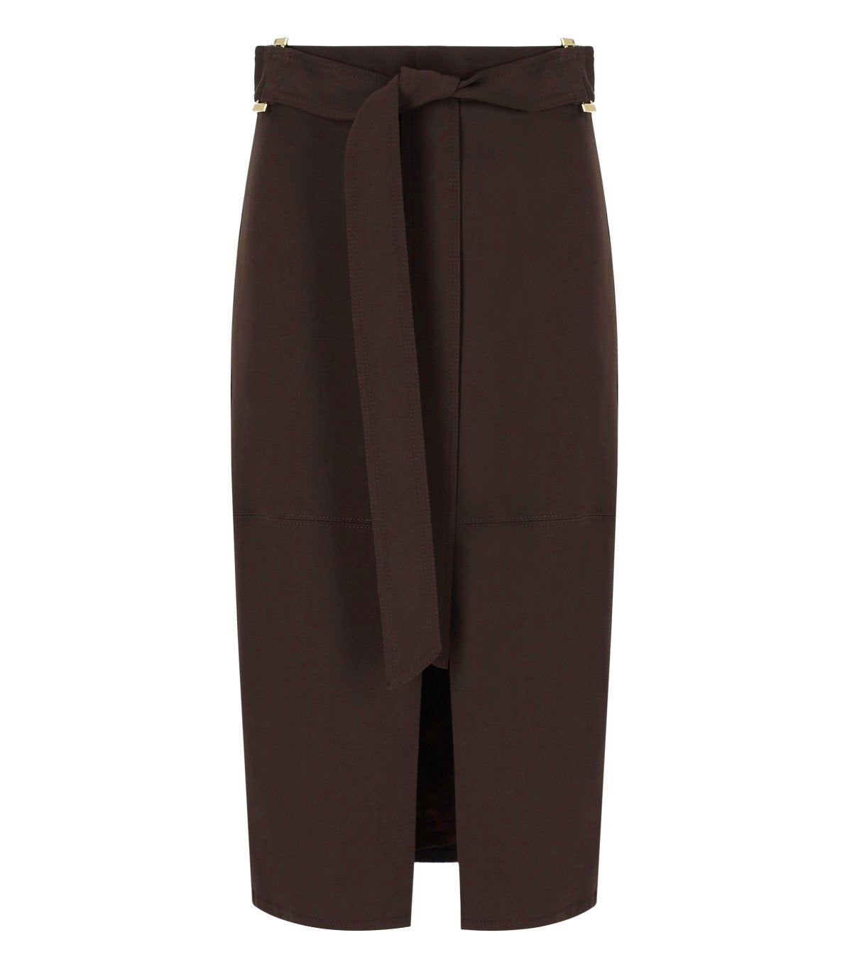 ELISABETTA FRANCHI BRAUNER MIDI-ROCK