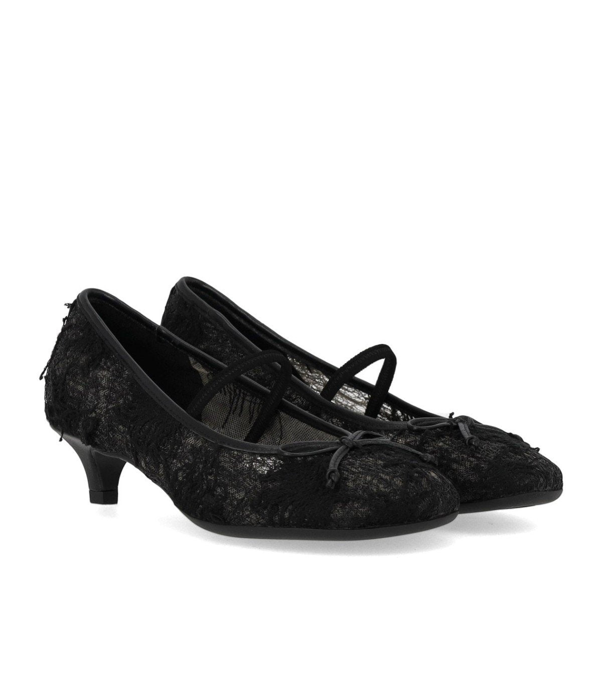 ASH ELODIE SCHWARZES MARY JANE PUMPS