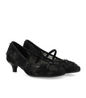 ASH ELODIE SCHWARZES MARY JANE PUMPS
