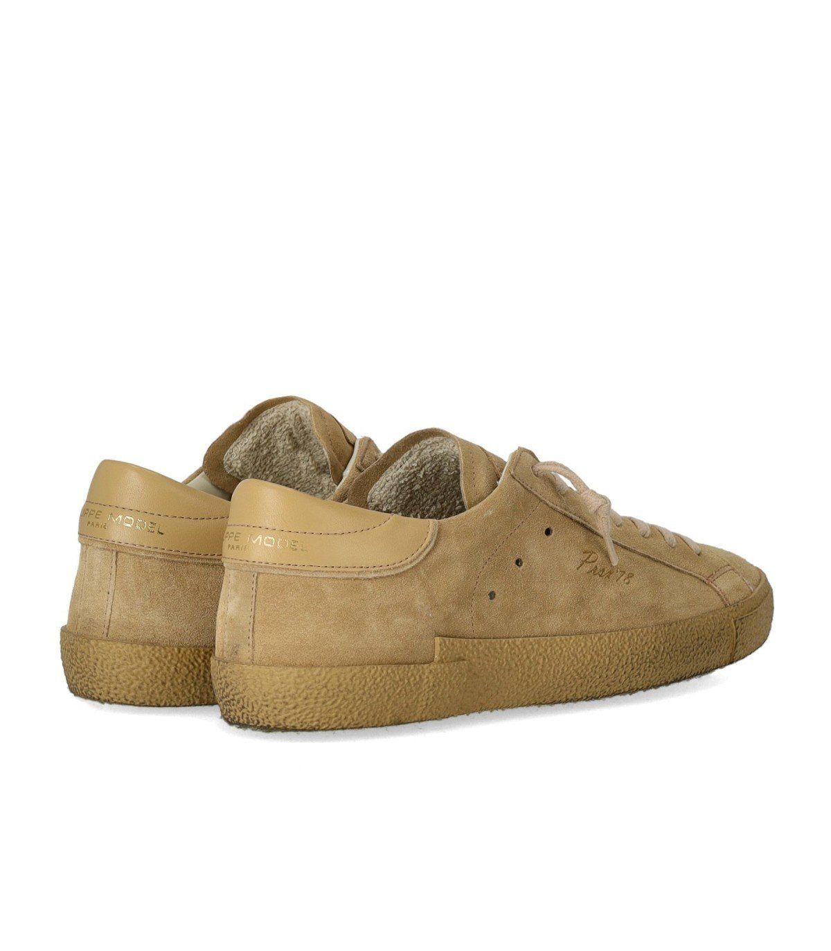 PHILIPPE MODEL PRSX DAIM 70 BEIGE SNEAKER