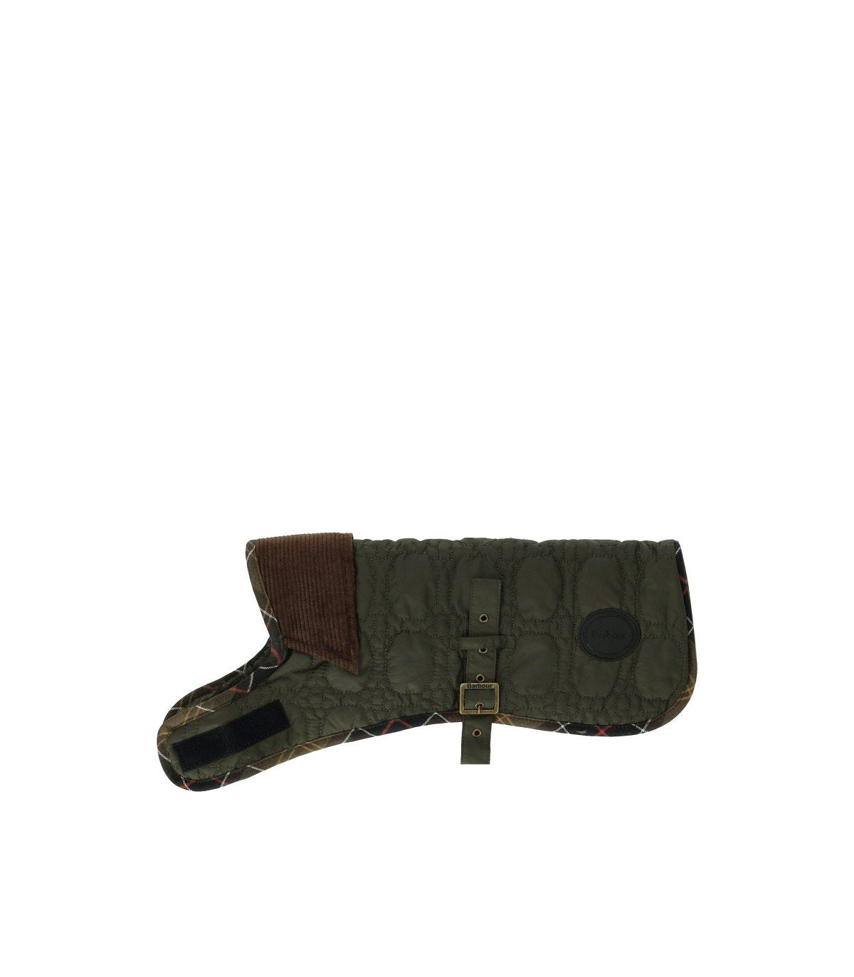 BARBOUR DOG BONE OLIVGRÜNER MANTEL