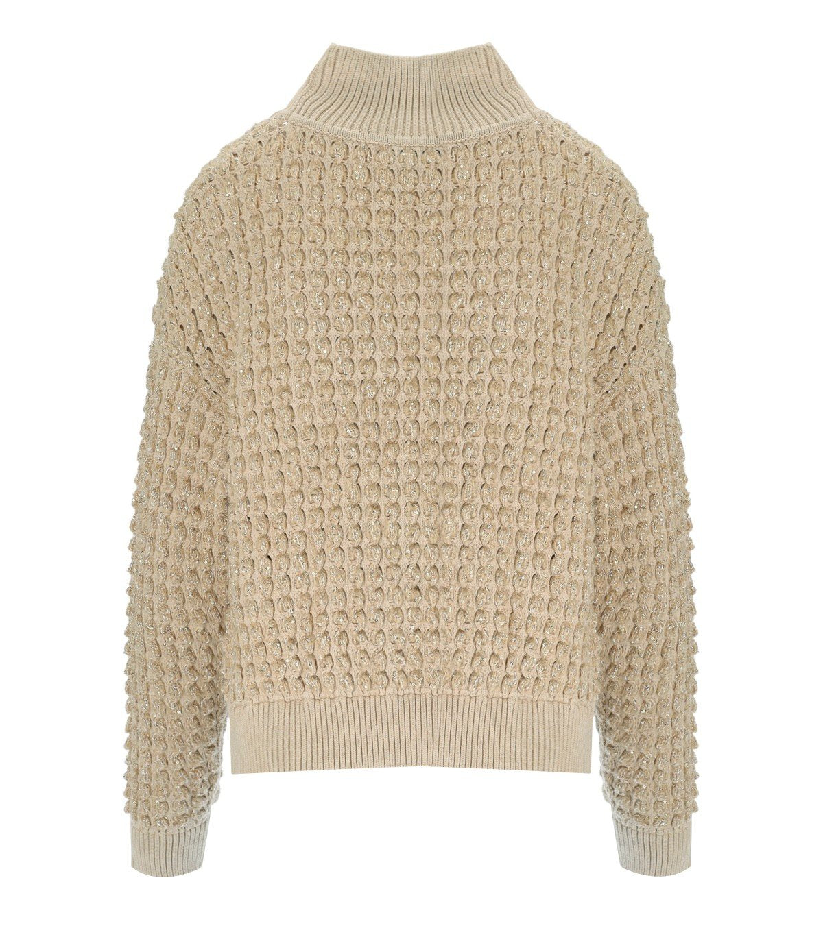 ELISABETTA FRANCHI HONEY TURTLENECK SWEATER