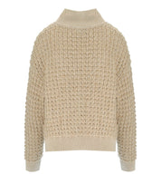 ELISABETTA FRANCHI HONEY TURTLENECK SWEATER