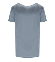 MM MAX MARA CORTONA GREY LIGHT BLUE BLOUSE