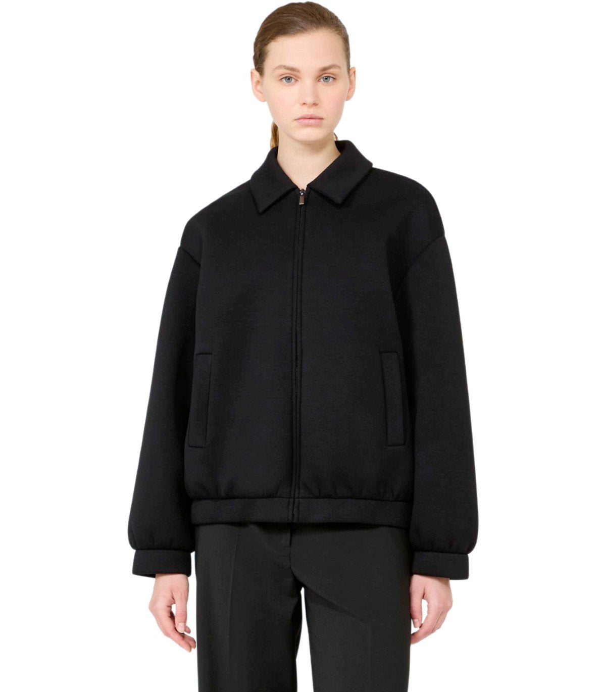 MAX MARA WEEKEND ZEBRA SCHWARZ SWEATSHIRT