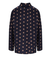 MM MAX MARA DISCO BLUE PATTERNED SHIRT