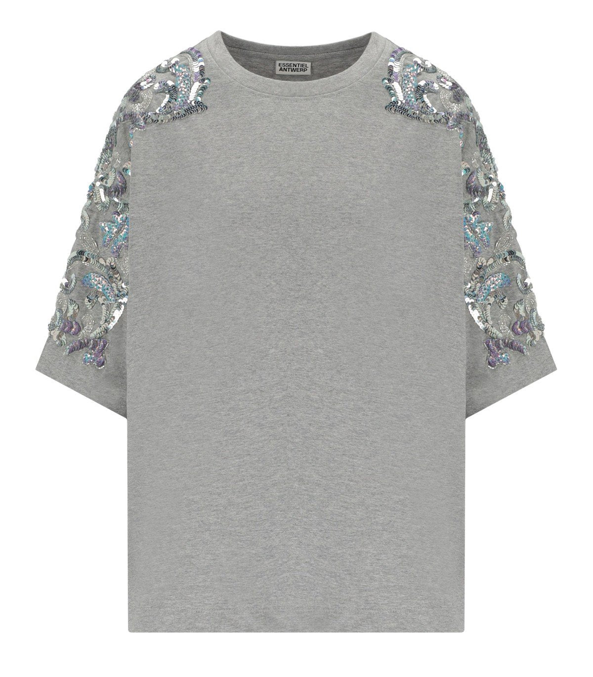 ESSENTIEL ANTWERP JANGOO GRAUES T-SHIRT