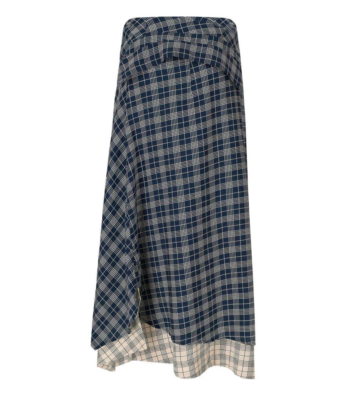 ESSENTIEL ANTWERP IXCHEL NAVY BLUE SKIRT
