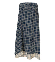 ESSENTIEL ANTWERP IXCHEL NAVY BLUE SKIRT
