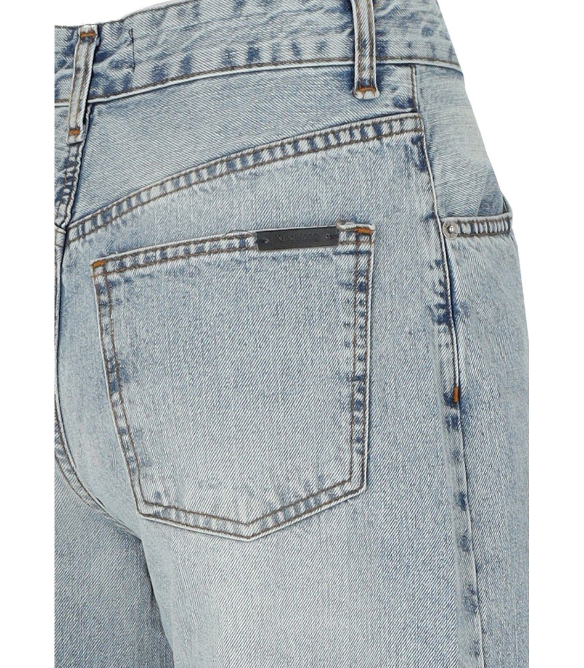 K.K. HELLBLAUE DENIM BERMUDA SHORTS