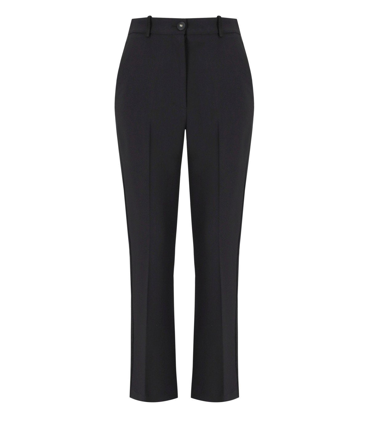ELISABETTA FRANCHI BLACK SMOKING TROUSER