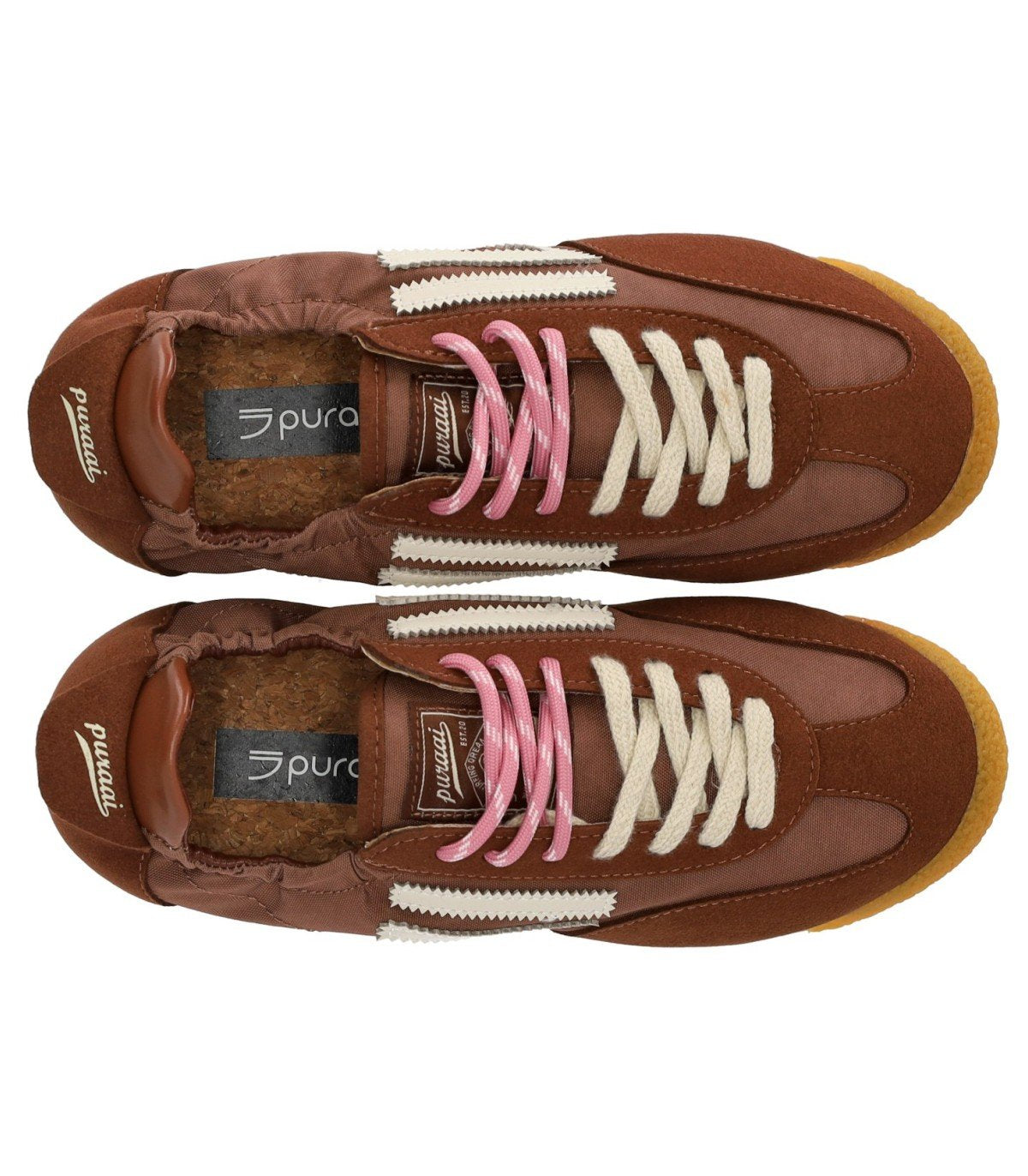 BASKETS 6.02 PANTHER BROWNIE VINTAGE NYLON PURAAI