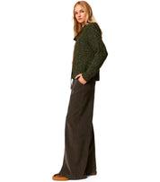 TWINSET CHOCOLATE CORDUROY PANTS