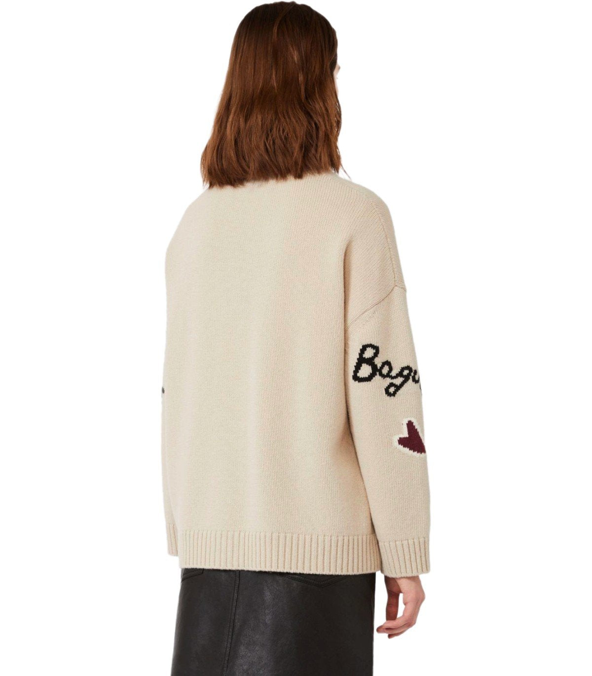 MAX MARA WEEKEND BELGIO ECRU CARDIGAN