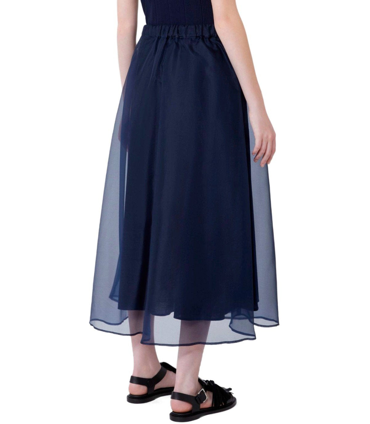 JUPE VISINO BLEUE MAX MARA WEEKEND